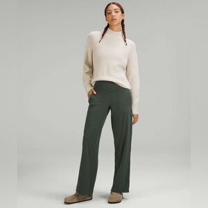 Lululemon Align Wide Leg High-Rise Pant Smoked Spruce Green Size 2